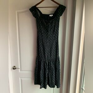 Worth collective emery dress in navy floral
